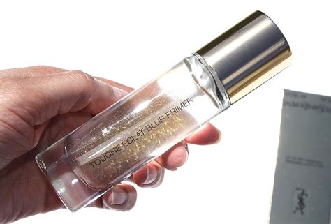 ysl gold glitter primer|yves saint laurent blur primer.